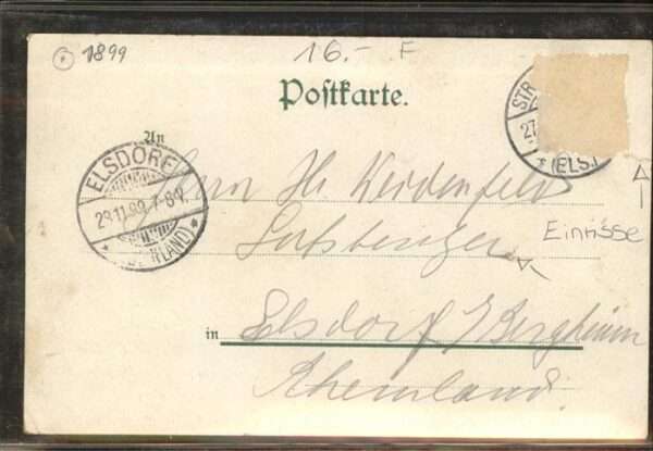 Strassburg Elsass Münster Neues Hauptpostamt – Bild 2