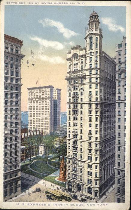 New York City U.S. Express and Trinity Buildings