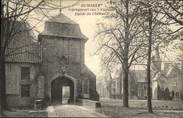 Rumbeke West-Vlaanderen Entree du Chateau