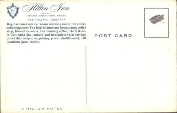 New Orleans Louisiana Hotel Hilton Inn opposite Moisant Inter – Bild 2