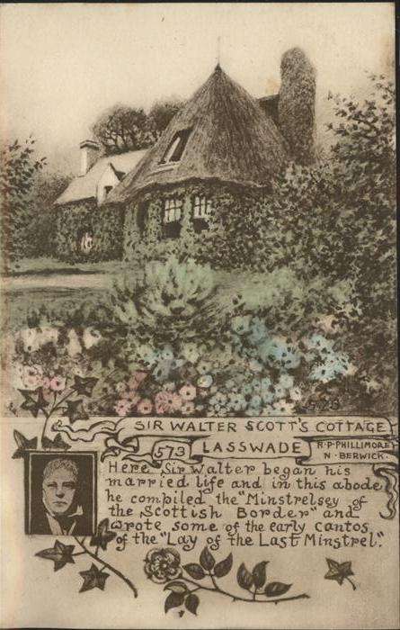 Midlothian Scotland Sir Walter Scott s Cottage Lasswalde Kü