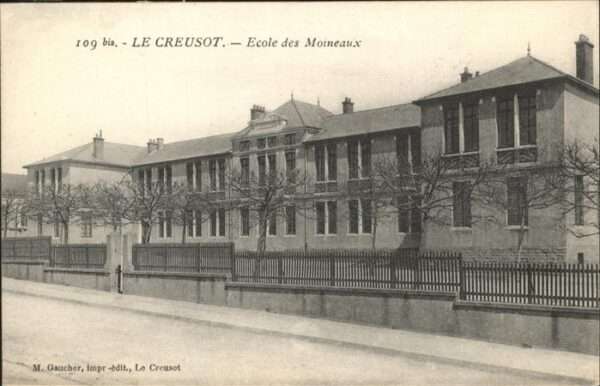 Le Creusot Saone-et-Loire Ecole des Moineaux