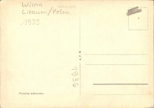 Wilno Wilna Ulica Adama Mieckiewicza Kathedrale – Bild 2