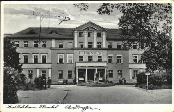 Bad Salzbrunn Szczawno-Zdroj Elisenhof