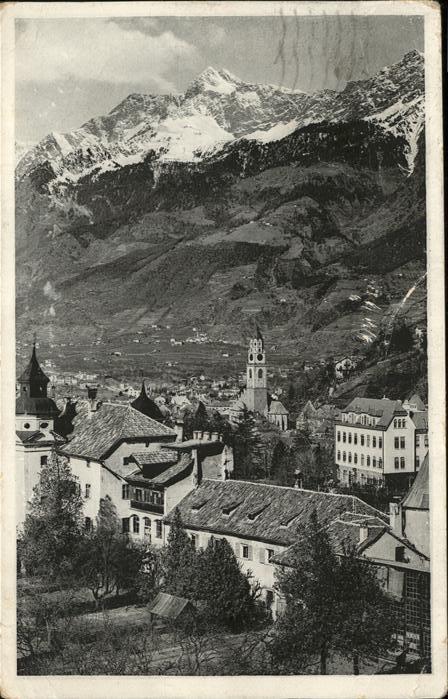 Merano Meran Panorama Gruppo della Tessa