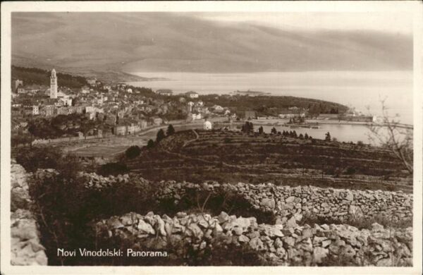 Novi Vinodolski Panorama Adria_Küste