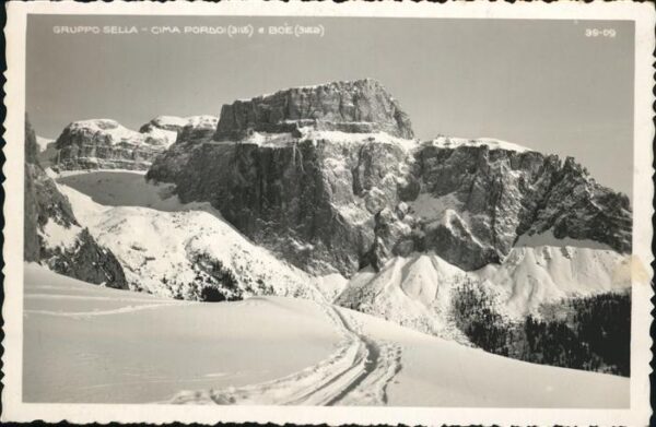 Canazei Gruppo Sella Cima Pordoi e Boe Dolomiti