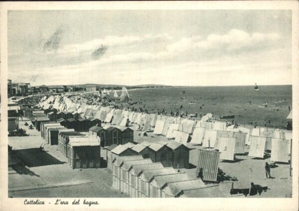 Cattolica Rimini La Regina dell Adriatico Strand