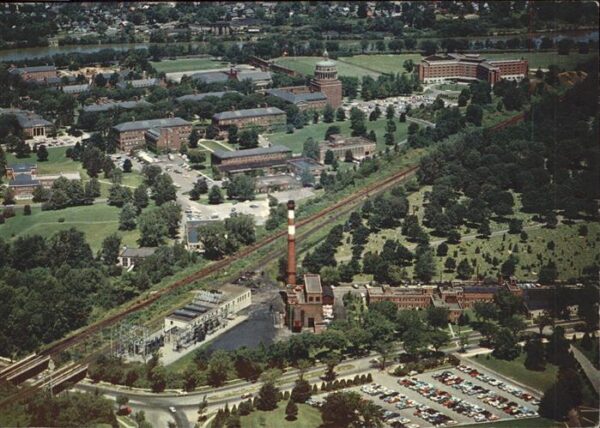 New York City Aerial view of the University of Roches