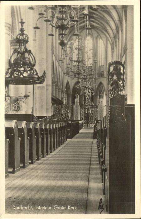 Dordrecht Interier Grote Kerk