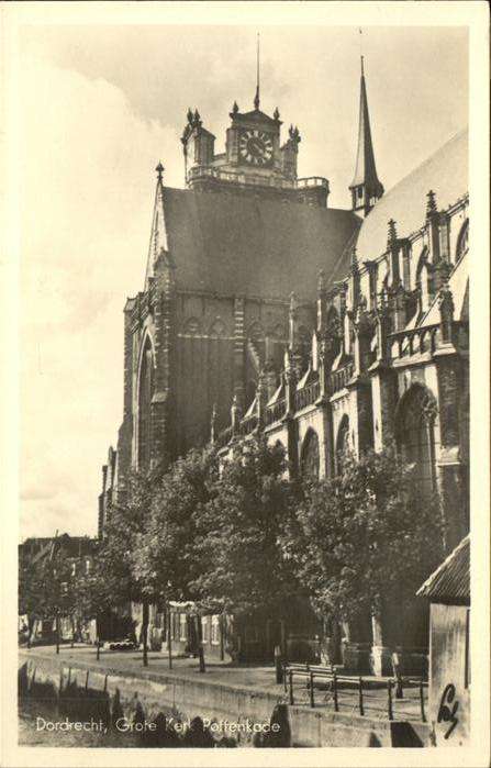 Dordrecht Grote Kerk Pottenkade