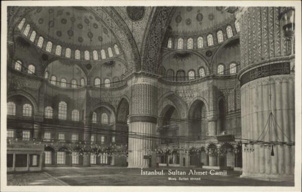 Istanbul Constantinopel Sultan Ahmet Camii Mosquee
