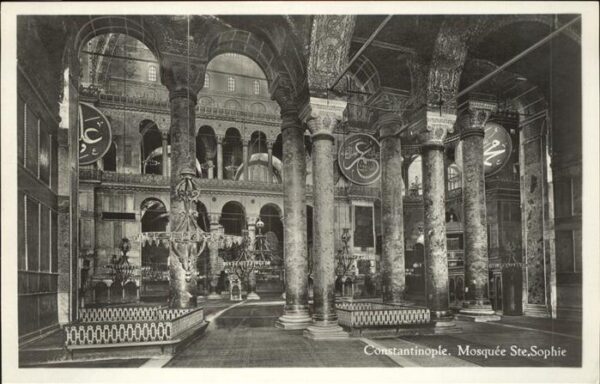 Constantinopel Istanbul Mosquee Ste. Sophie
