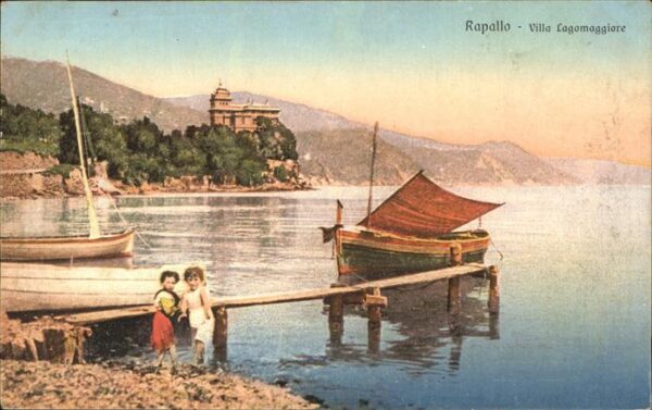 Rapallo Villa Lagomaggiore Boot Küste