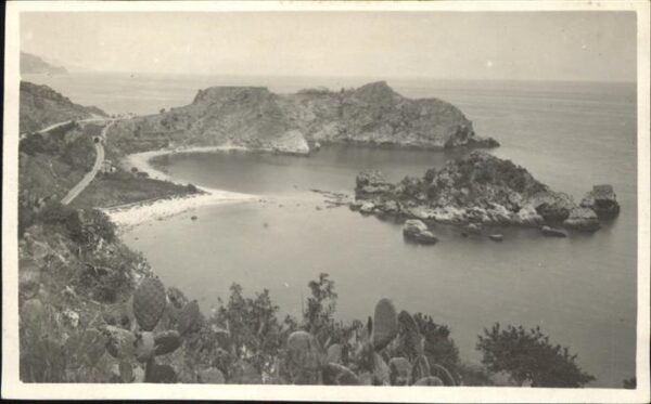 Taormina Sizilien Panorama Küste
