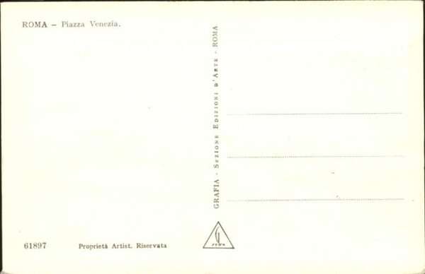 Rom Roma Piazza Venezia – Bild 2