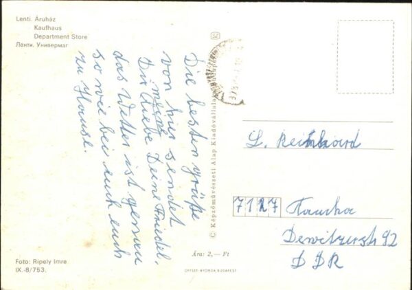 Lenti Aruhaz Kaufhaus – Bild 2