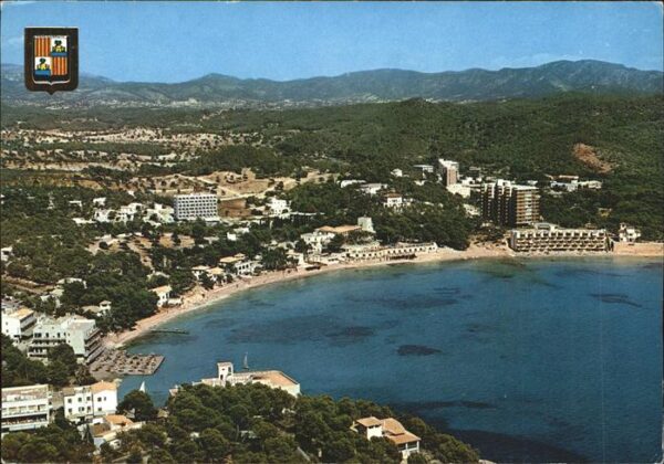 Paguera Mallorca Islas Baleares Vista aerea Fliegeraufnahme