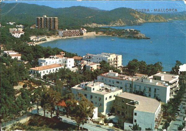 Paguera Mallorca Islas Baleares Teilansicht zum Meer