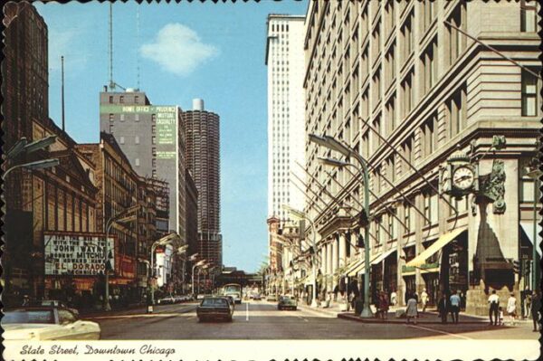 Chicago Illinois State Street Downtown