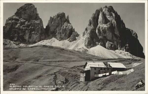 Canazei Albergo Valentini al Passo Sella Gruppo