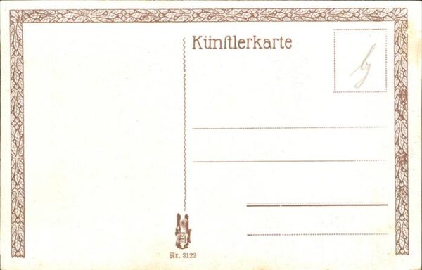 Kuenstlerkarte Nr. 3122 L. M. Roth Alte Liebe – Bild 2