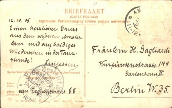 Strassenbahn Amsterdam Dam – Bild 2