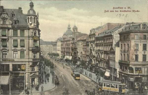 Strassenbahn Frankfurt a. M. Konstablerwache