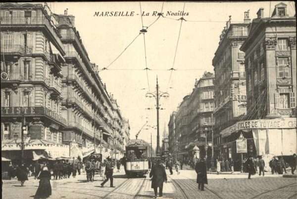 Strassenbahn Marseille La Rue Noailles
