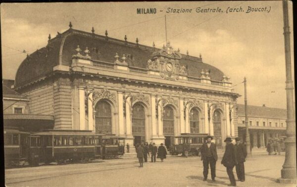 Strassenbahn Milano Stazione Bahnhof