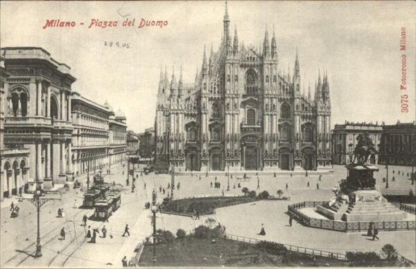 Strassenbahn Milano Piazza del Duomo