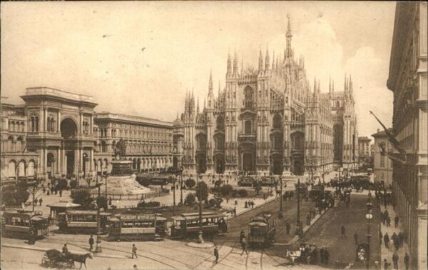 Strassenbahn Milano Piazza del Duomo