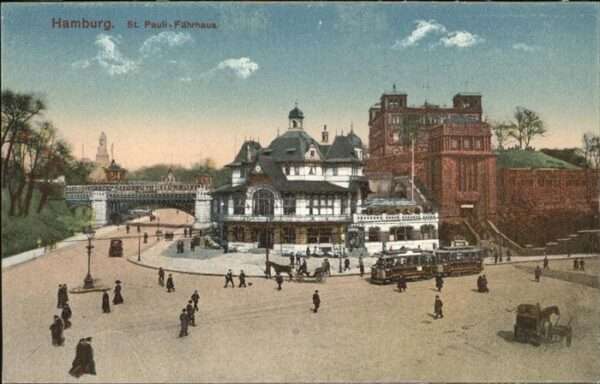 Strassenbahn Hamburg St. Pauli Fährhaus