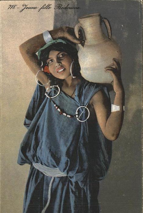 Beduinen Jeune fille Wasserträgerin