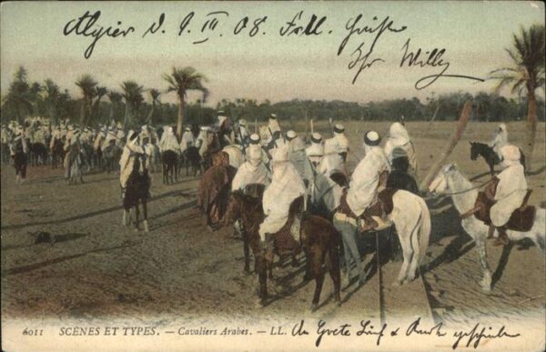 Typen Cavaliers Arabes Algier