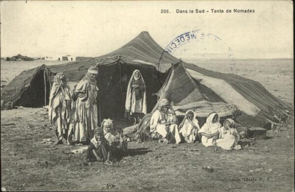 Nomaden Nomades Beduines Tente Zelt Saida Oran Algerien