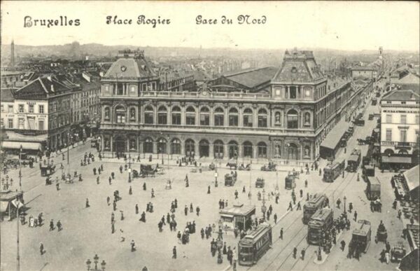Strassenbahn Bruxelles Place Rogier Gare du Nord