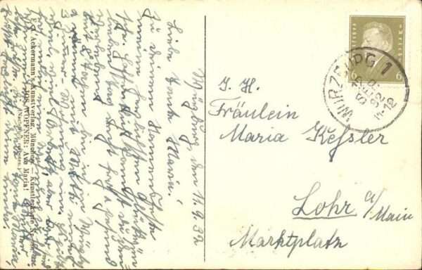 Kuenstlerkarte Nr. 986 Jos. Wopfner Ave Maria – Bild 2
