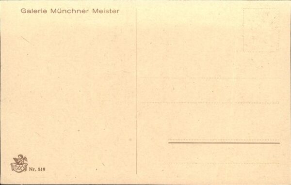Verlag Galerie Muenchner Meister Nr. 519 Ad. Hendschel Magst eine – Bild 2