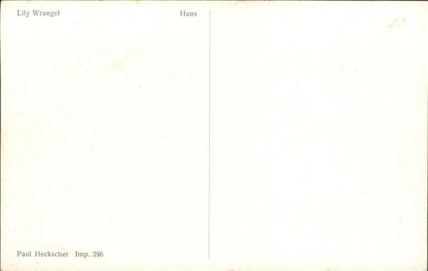 Kuenstlerkarte Lily Wrangel Hans – Bild 2