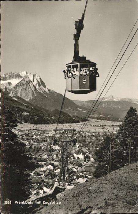 Seilbahn Wankbahn Zugspitze Garmisch Partenkirch