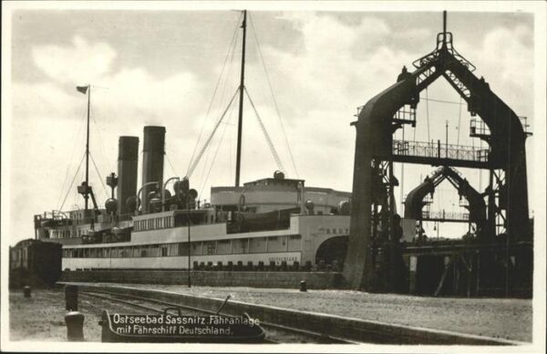Faehre Ferry Bac Traghetto-- Deutschland Sassnitz Fähranlage