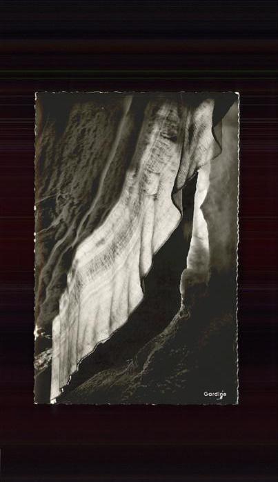 Hoehlen Caves Grottes Gardine Attendorn Tropfsteinhöhle