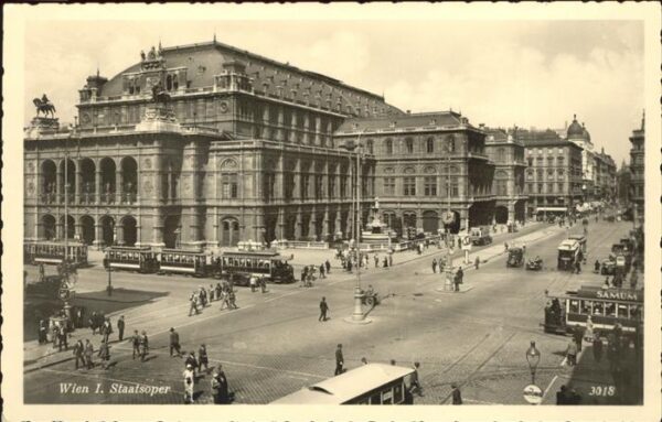 Strassenbahn Wien Staatsoper