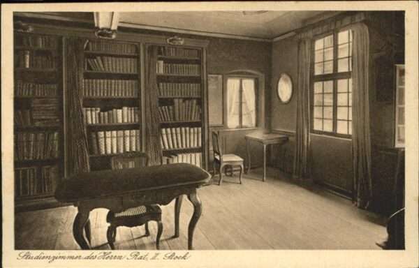 Goethe Johann Wolfgang von Museum Studienzimmer des Herrn Rat