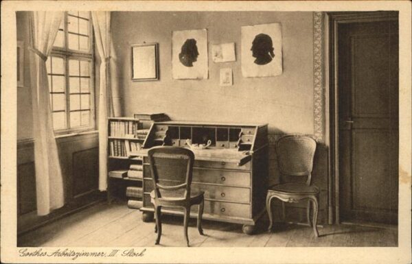Goethe Johann Wolfgang von Arbeitszimmer Museum Frankfurt