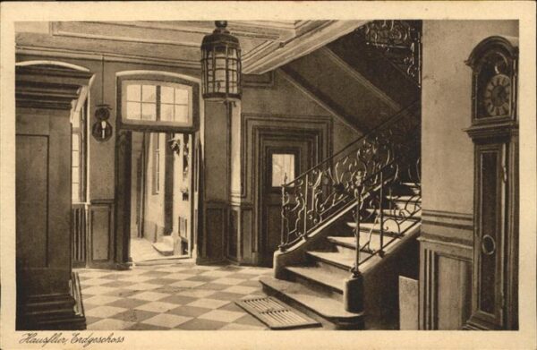 Goethe Johann Wolfgang von Hausflur Museum Frankfurt