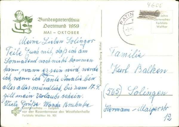 Bundesgartenschau Dortmund Tulpen Westfalenhalle – Bild 2