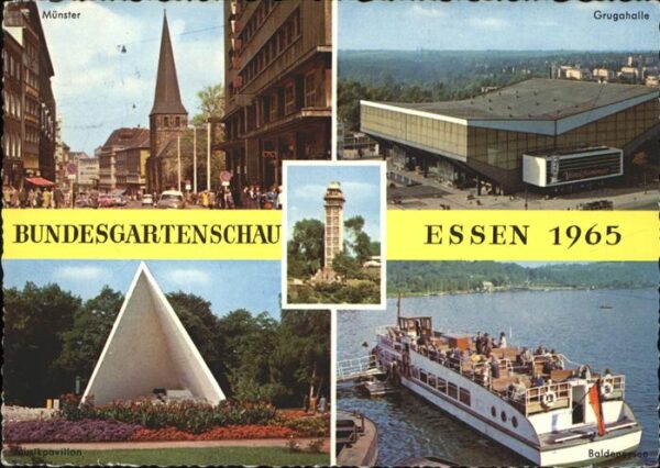 Bundesgartenschau Essen Grugahalle Musikpavillon Baldeney