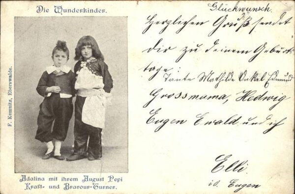 Turnen Die Wunderkinder Adalina August Pepi